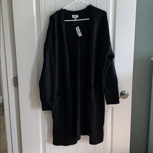 Old Navy black sweater cardigan size XL NWT